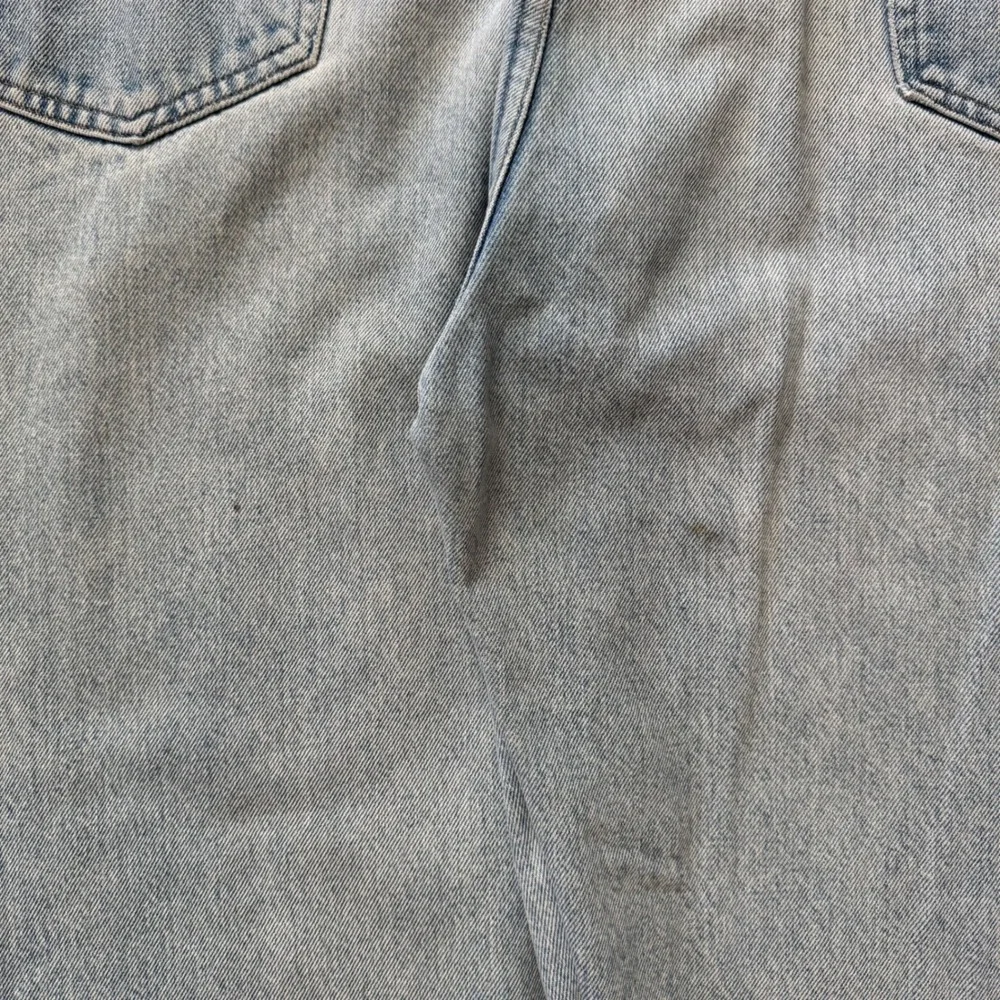 vintage Carhartt jeans light wash blue denim 100% cotton relaxed fit mens 46x32